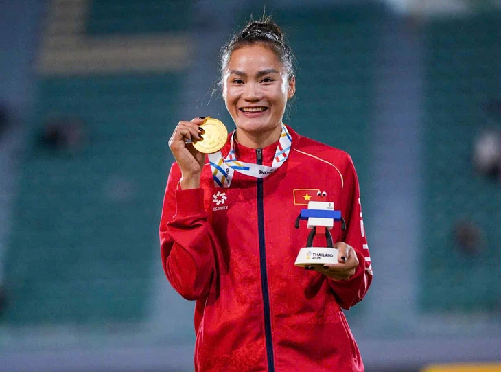 Điền kinh tỏa sáng với 'hat-trick vàng' giúp Việt Nam chạm mốc 40 HCV trong ngày 15-12 3 điền kinh - Ảnh 3.