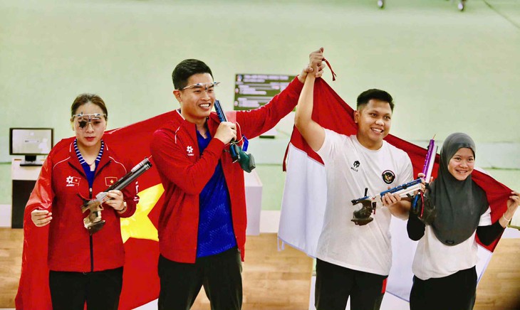 Điền kinh tỏa sáng với 'hat-trick vàng' giúp Việt Nam chạm mốc 40 HCV trong ngày 15-12 27 điền kinh - Ảnh 28.