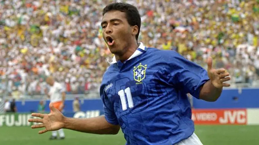 Huyền thoại bóng đá Brazil Romario. ẢNH: AFP romario-brazil.jpg