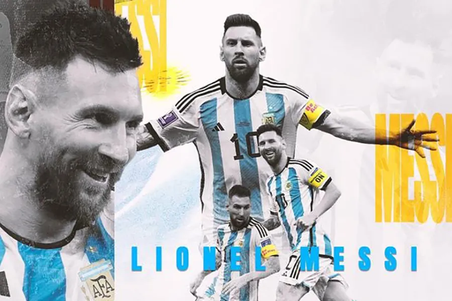 Chưa ai vượt qua được thành tích ghi 91 bàn thắng trong một năm dương lịch của Messi. ẢNH: BOLA messi-nam-duong-lich.jpg