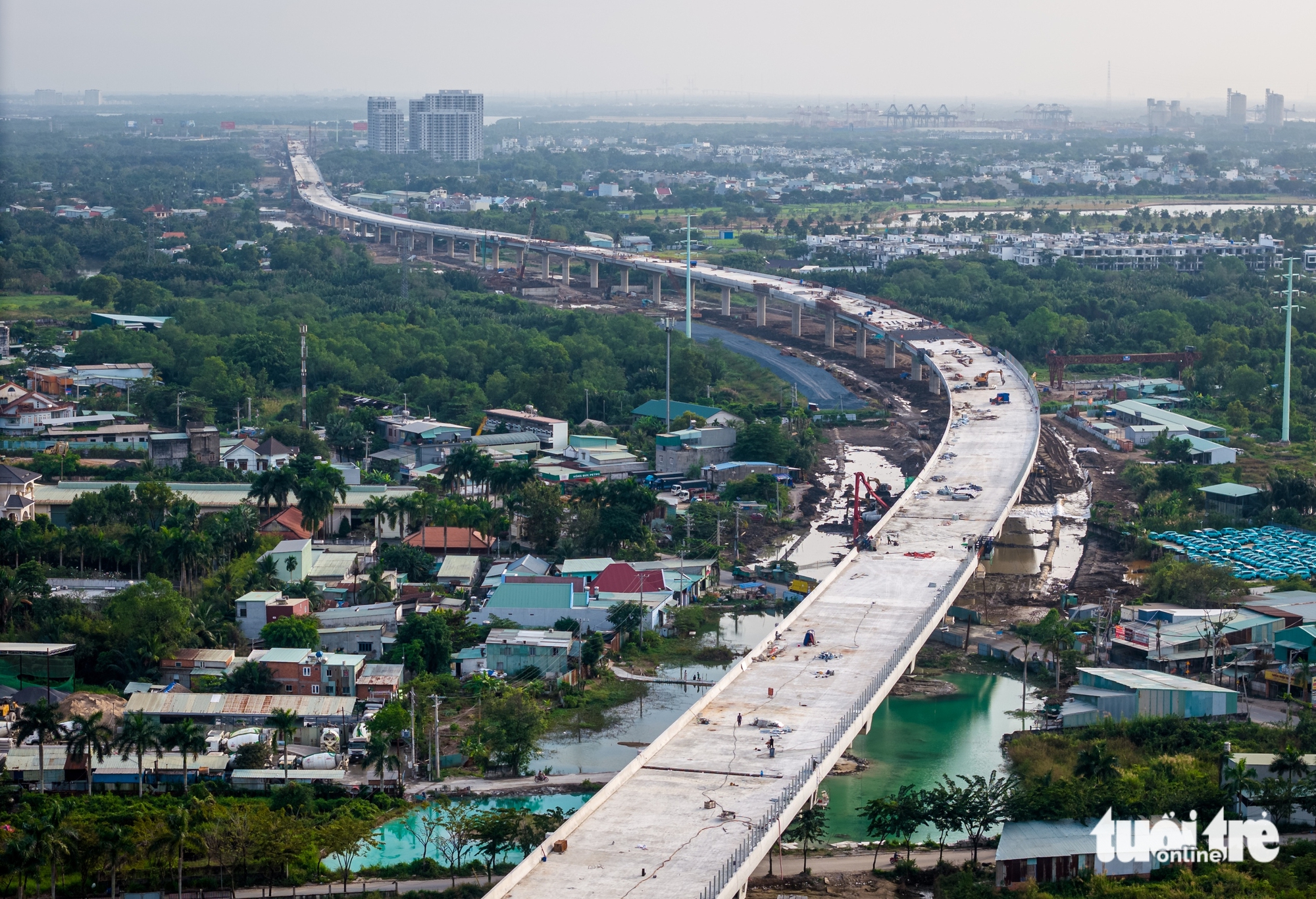 Toàn cảnh 14,7km cầu cạn vành đai 3 TP.HCM chưa thể thông xe như Ban Giao thông hứa 5 vành đai 3 - Ảnh 8.