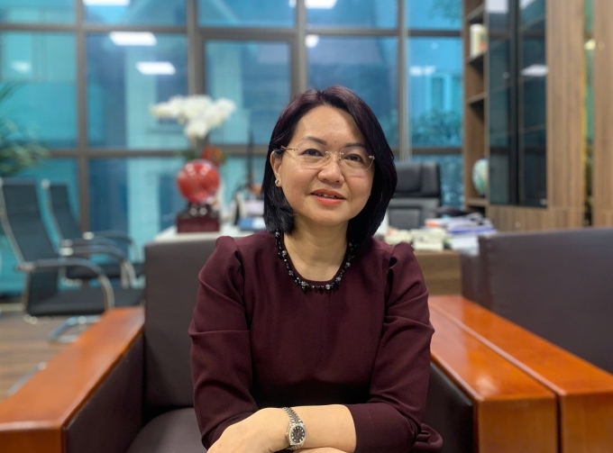 Bà Trần Việt Nga, Cục trưởng Cục An toàn thực phẩm, Bộ Y tế. Ảnh: VGP/HM