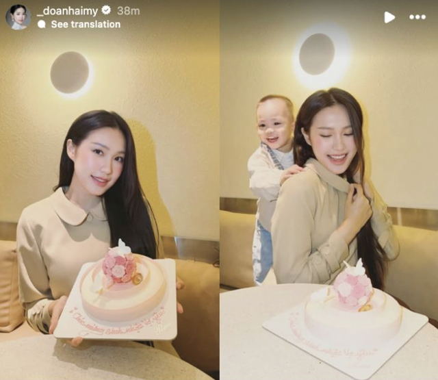 Doãn Hải My gây chú ý trong ngày đặc biệt 3 Doãn Hải My khoe khoảnh khắc đáng yêu bên con trai trong ngày đặc biệt.