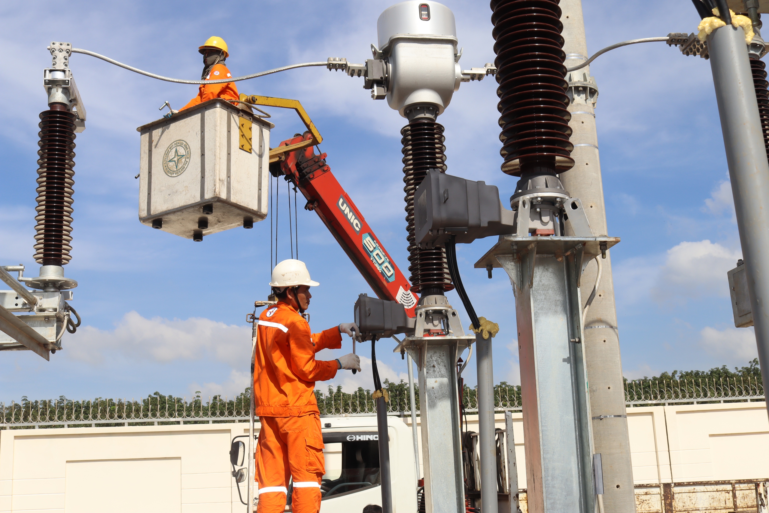 Đóng điện công trình điện 110kV phục vụ sân bay Long Thành 3 Đóng điện công trình điện 110kV phục vụ sân bay Long Thành - Ảnh 3.