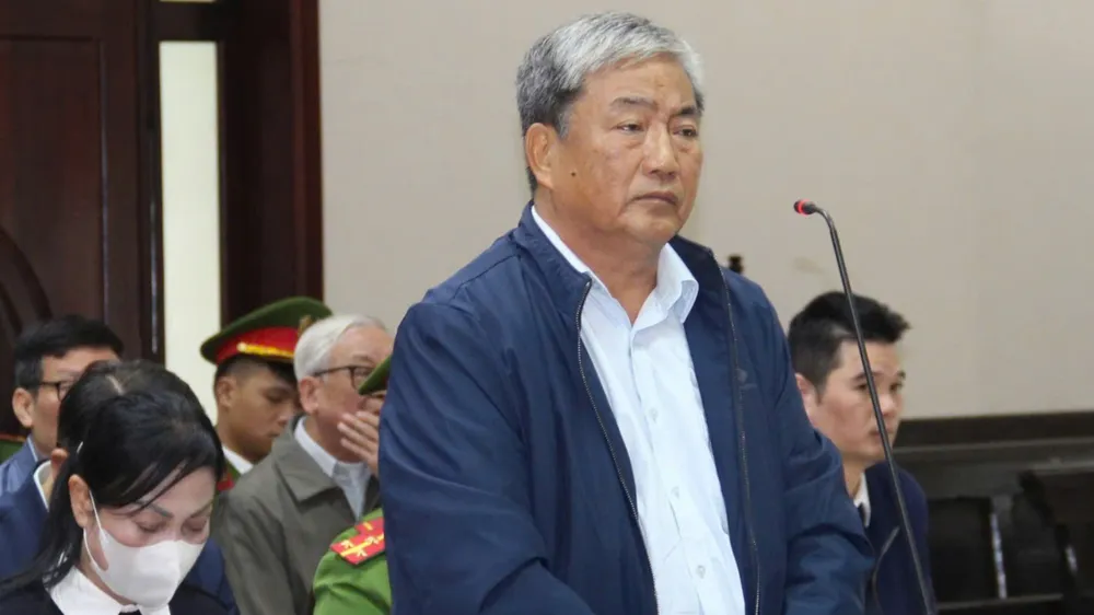 Bị cáo Phan Tiến Khôi tại phiên tòa phúc thẩm. Ảnh: H.HUY Phan-Tien-Khoi.jpg