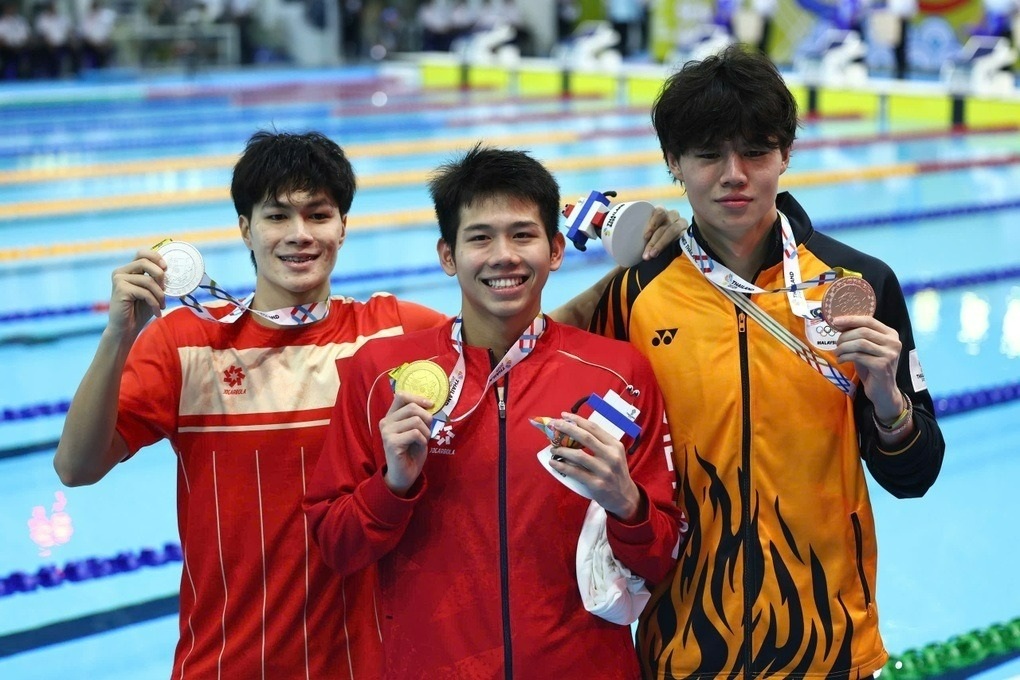 Vượt qua Thái Lan, đội tuyển bơi Việt Nam ghi dấu ấn ở SEA Games 33 - 4