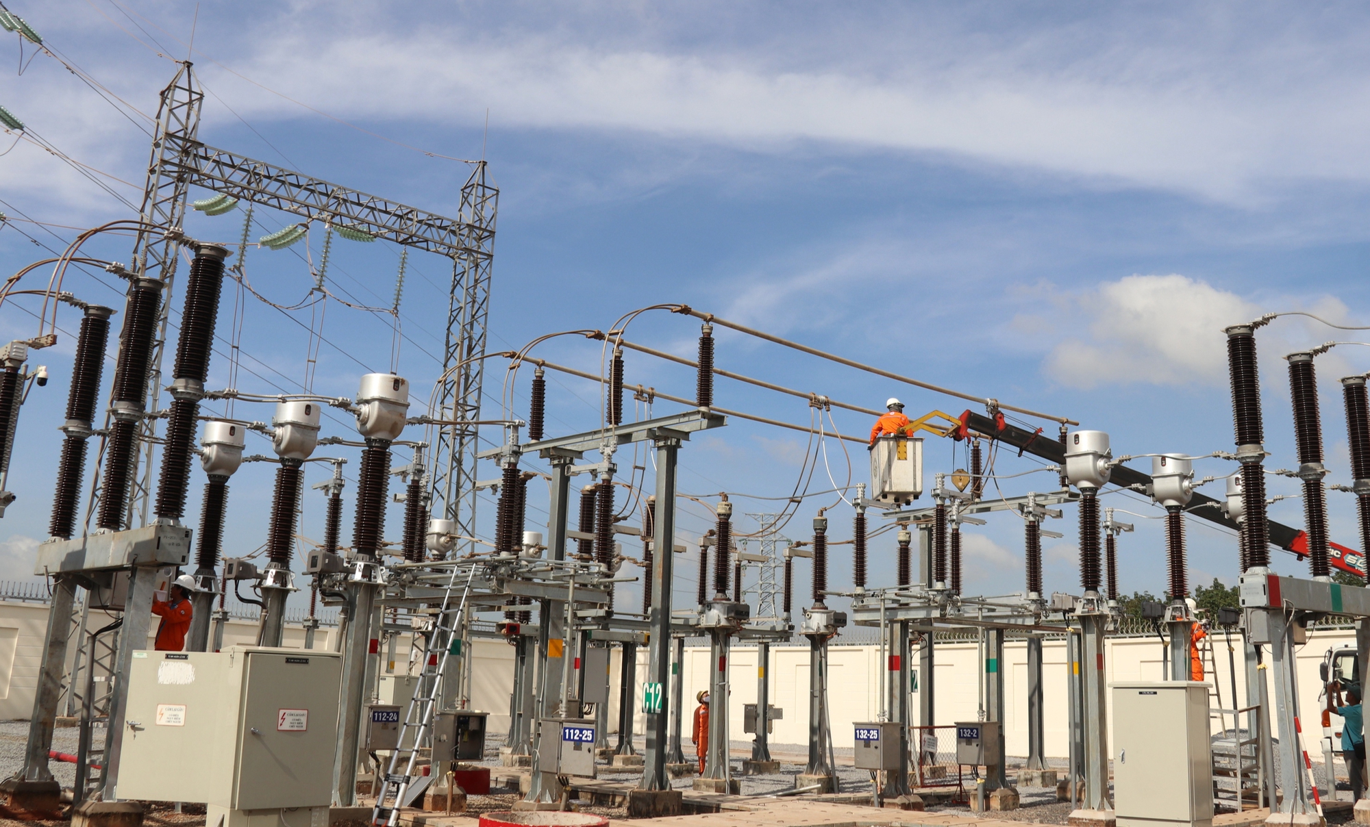 Khánh thành trạm biến áp 110kV phục vụ sân bay Long Thành - Ảnh 2. Khánh thành trạm biến áp 110kV phục vụ sân bay Long Thành - Ảnh 2.