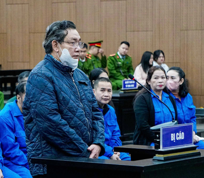 Bị cáo Phạm Tấn Hoàng, cựu Phó Chánh án TAND Cấp cao tại Đà Nẵng. Ảnh:Danh Lam