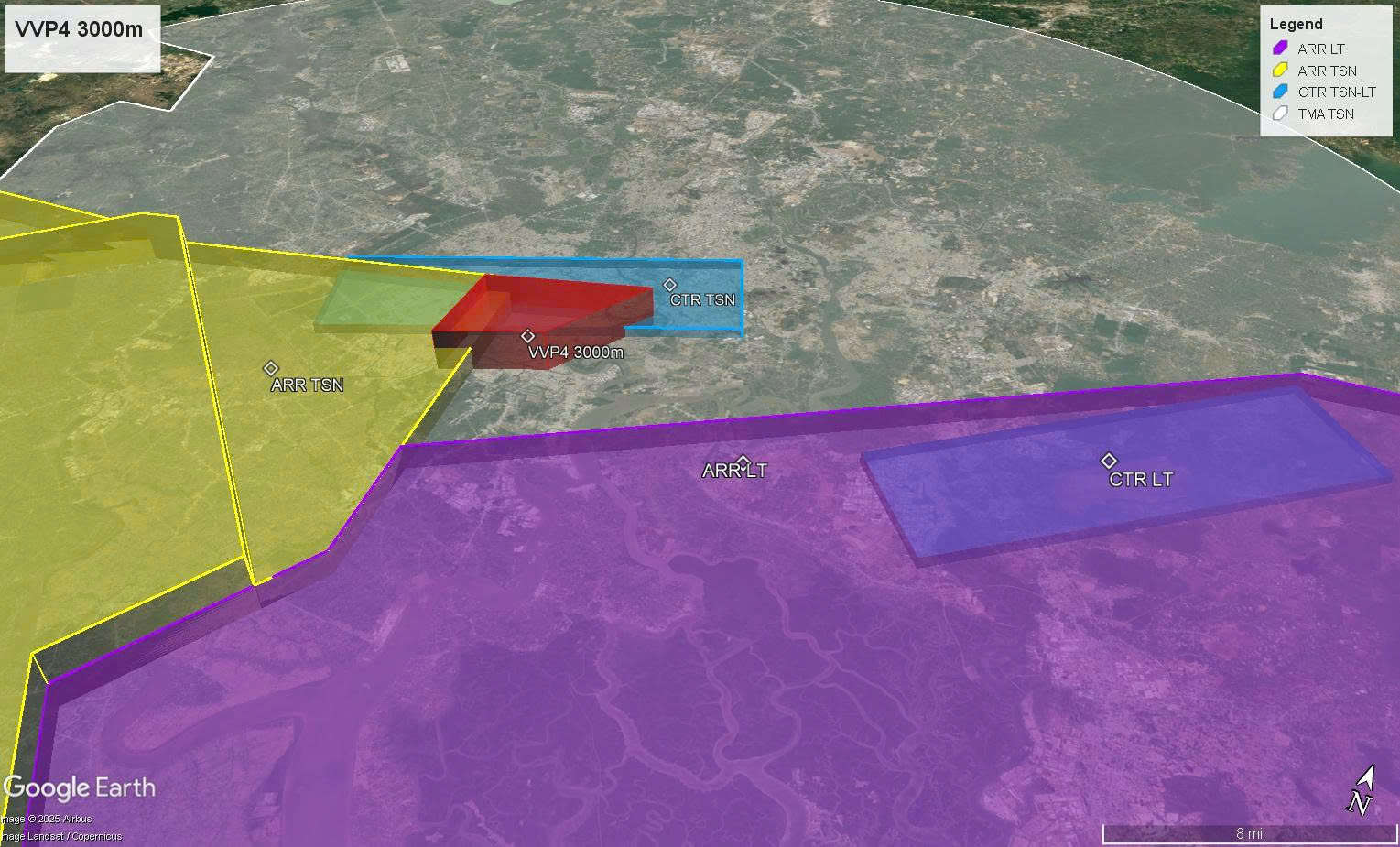 Thử nghiệm giảm độ cao khu vực cấm bay nội đô TPHCM 2 Thử nghiệm giảm độ cao khu vực cấm bay nội đô TPHCM - Ảnh 2.