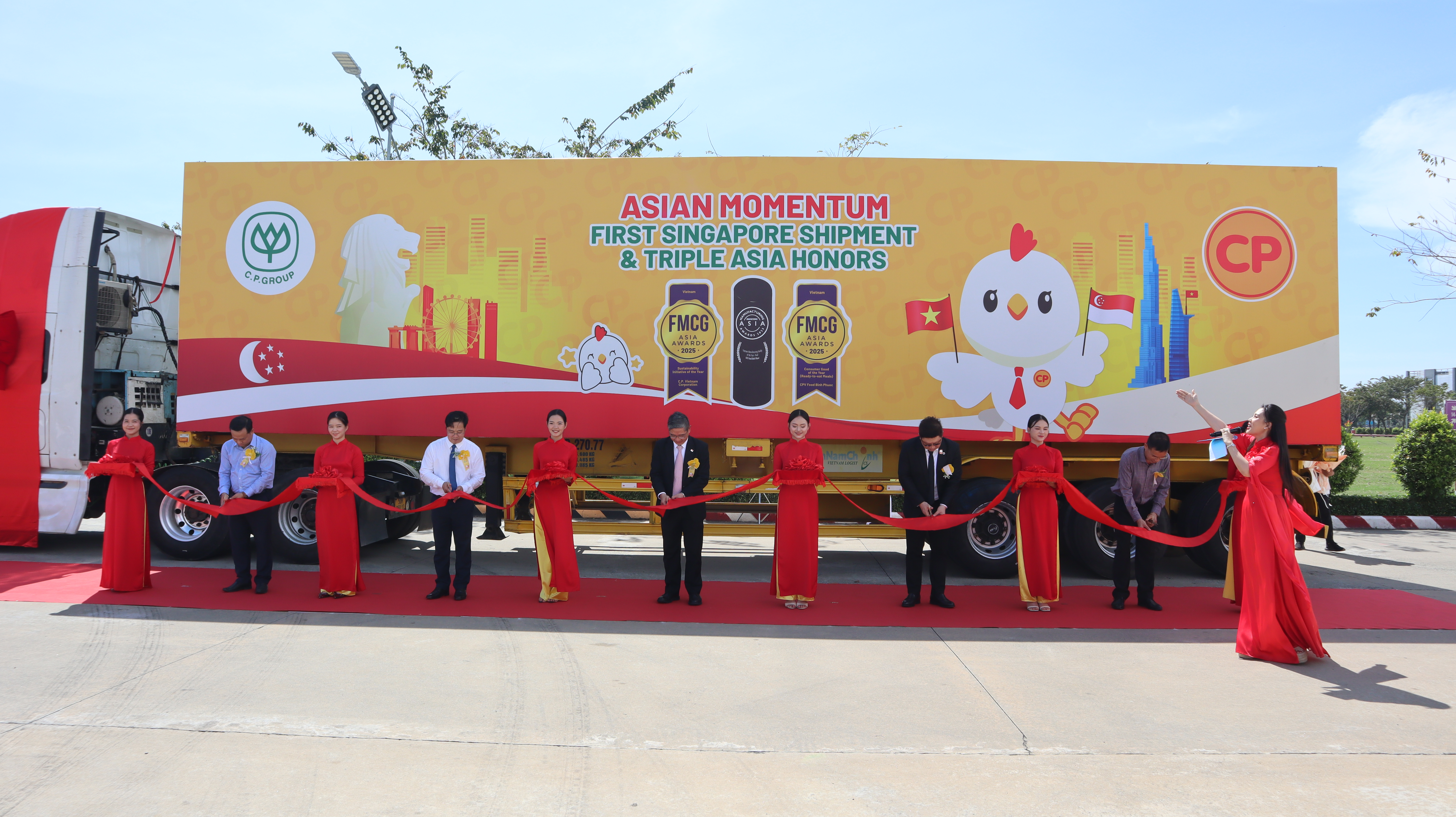 C.P. Việt Nam xuất khẩu lô thịt gà chế biến đầu tiên sang Singapore- Ảnh 2. C.P. Việt Nam xuất khẩu lô thịt gà chế biến đầu tiên sang Singapore- Ảnh 2.