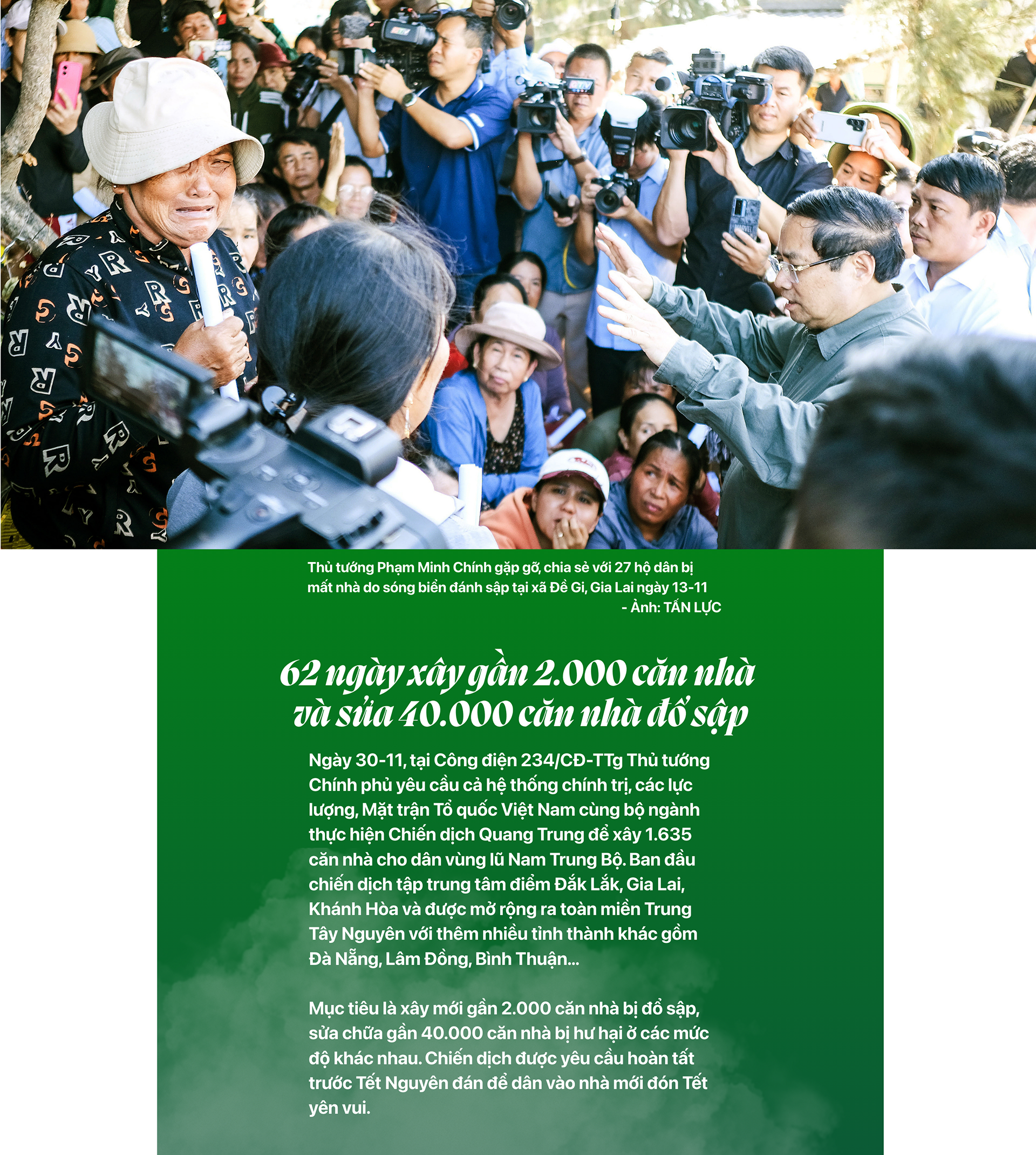 Chiến dịch không tiếng súng: 62 ngày đêm thần tốc xây gần 2.000 ngôi nhà cho dân vùng lũ - Ảnh 9. Chiến dịch không tiếng súng: 62 ngày đêm thần tốc xây gần 2.000 ngôi nhà cho dân vùng lũ - Ảnh 9.