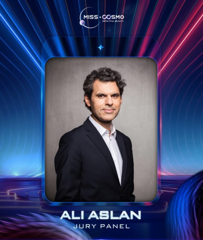 Dàn giám khảo đình đám chấm Miss Cosmo 2025 7 Ali Aslan hứa hẹn mang lại lựa chọn thú vị cho Miss Cosmo 2025.