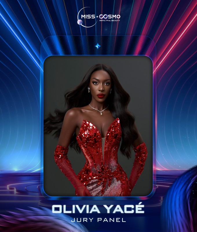 Dàn giám khảo đình đám chấm Miss Cosmo 2025 8 Cuối tháng 11 - Olivia Yacé từ bỏ danh hiệu á hậu 4 tại Miss Universe 2025.