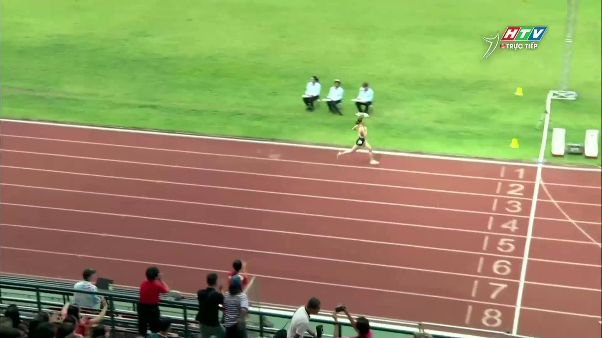 Điền kinh: Nguyễn Thị Oanh dễ dàng giành HC vàng 3000m vượt chướng ngại vật