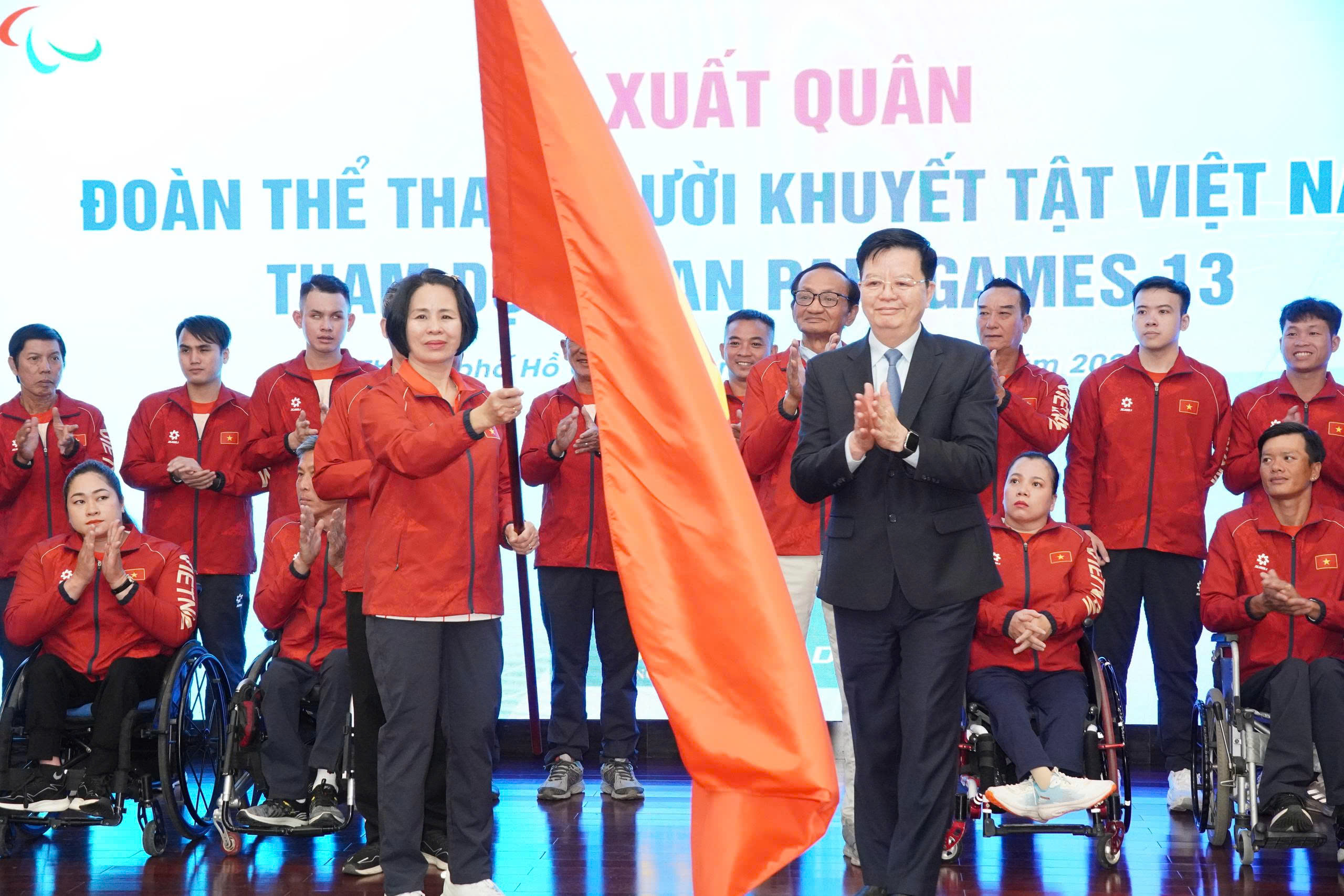 Đoàn thể thao người khuyết tật Việt Nam xuất quân dự ASEAN Paragames 13 - Ảnh 4.