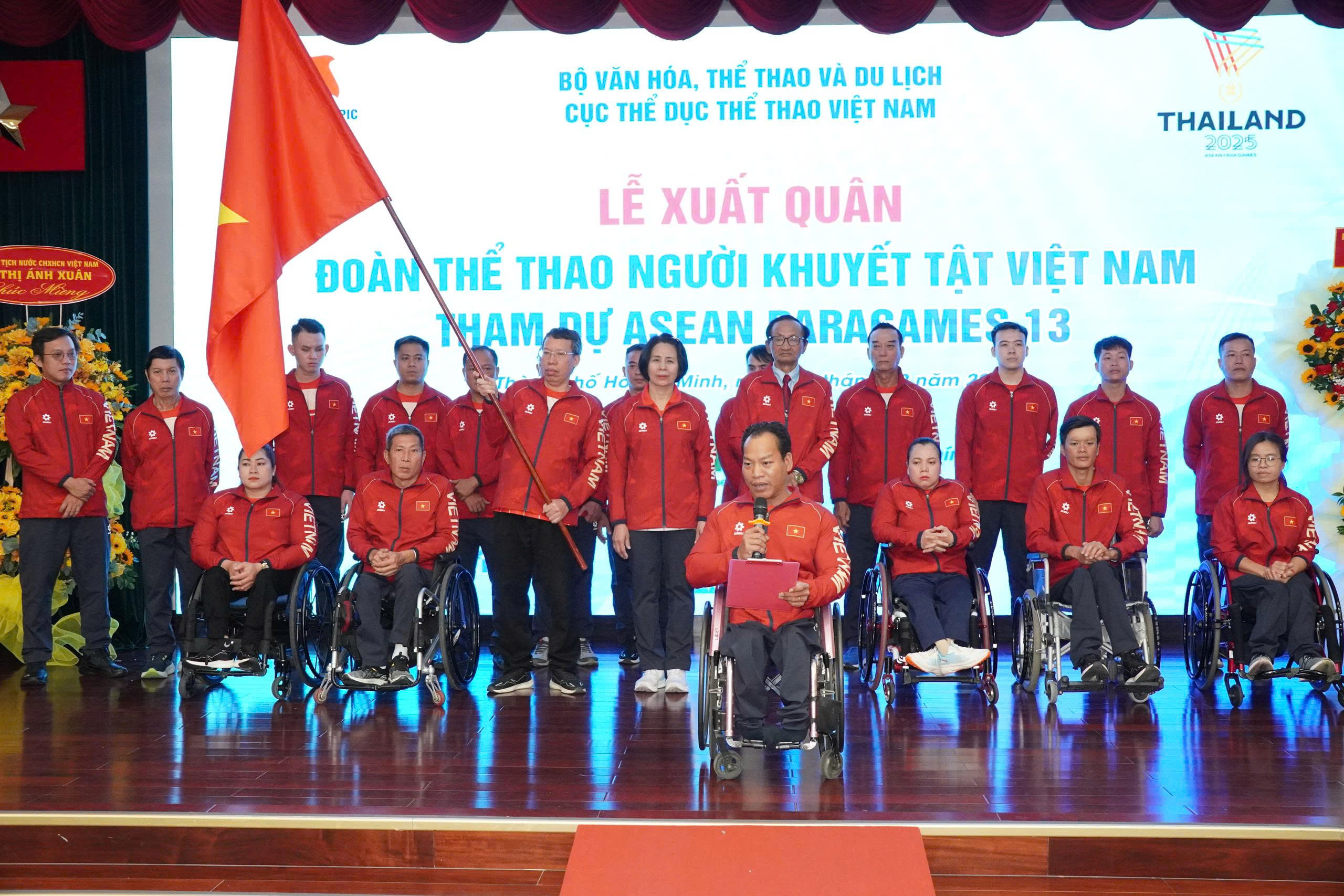 Đoàn thể thao người khuyết tật Việt Nam xuất quân dự ASEAN Paragames 13 - Ảnh 5.