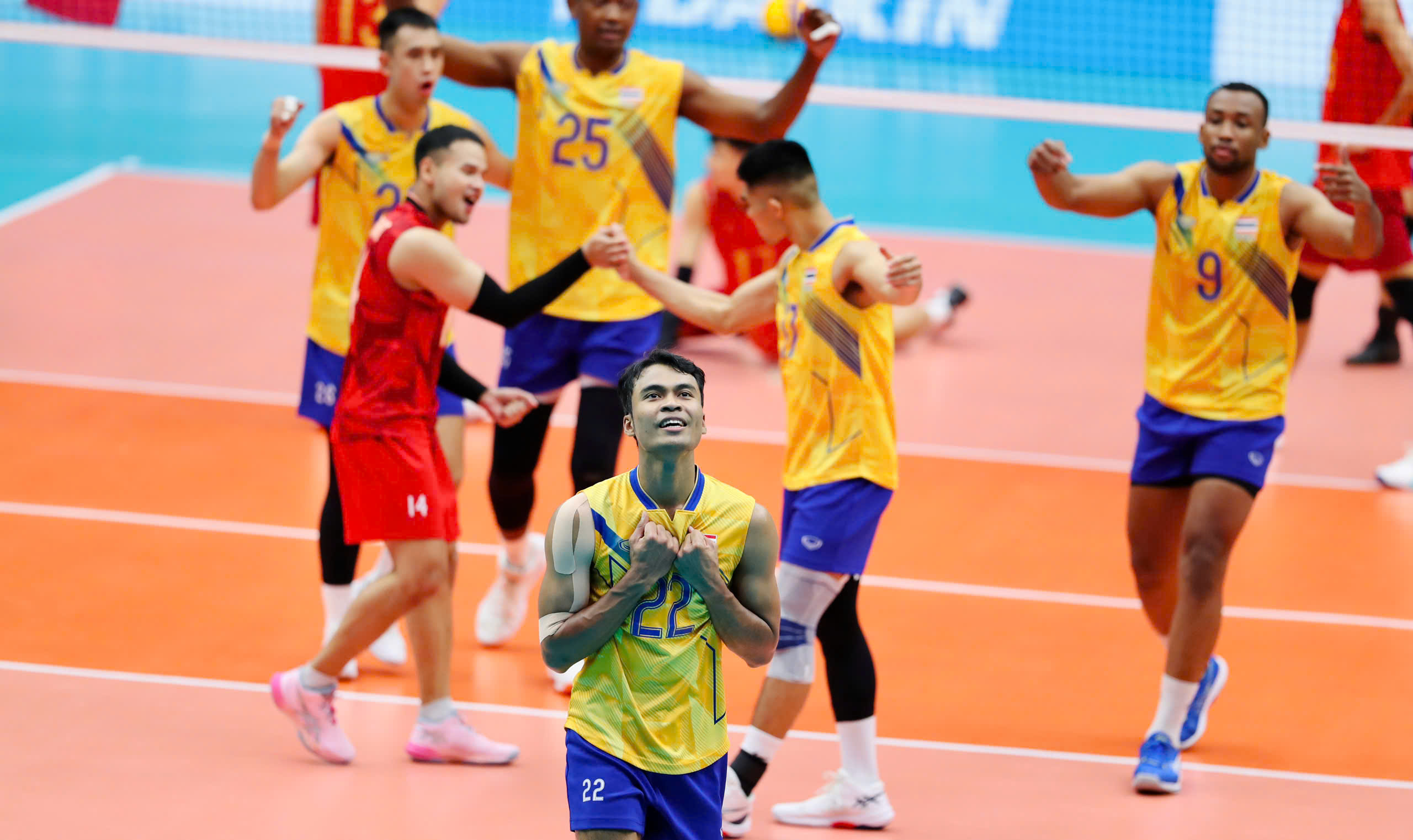 Thua Thái Lan 0-3, bóng chuyền nam Việt Nam xếp nhì bảng A SEA Games 33 3 Bóng chuyền nam - Ảnh 3.