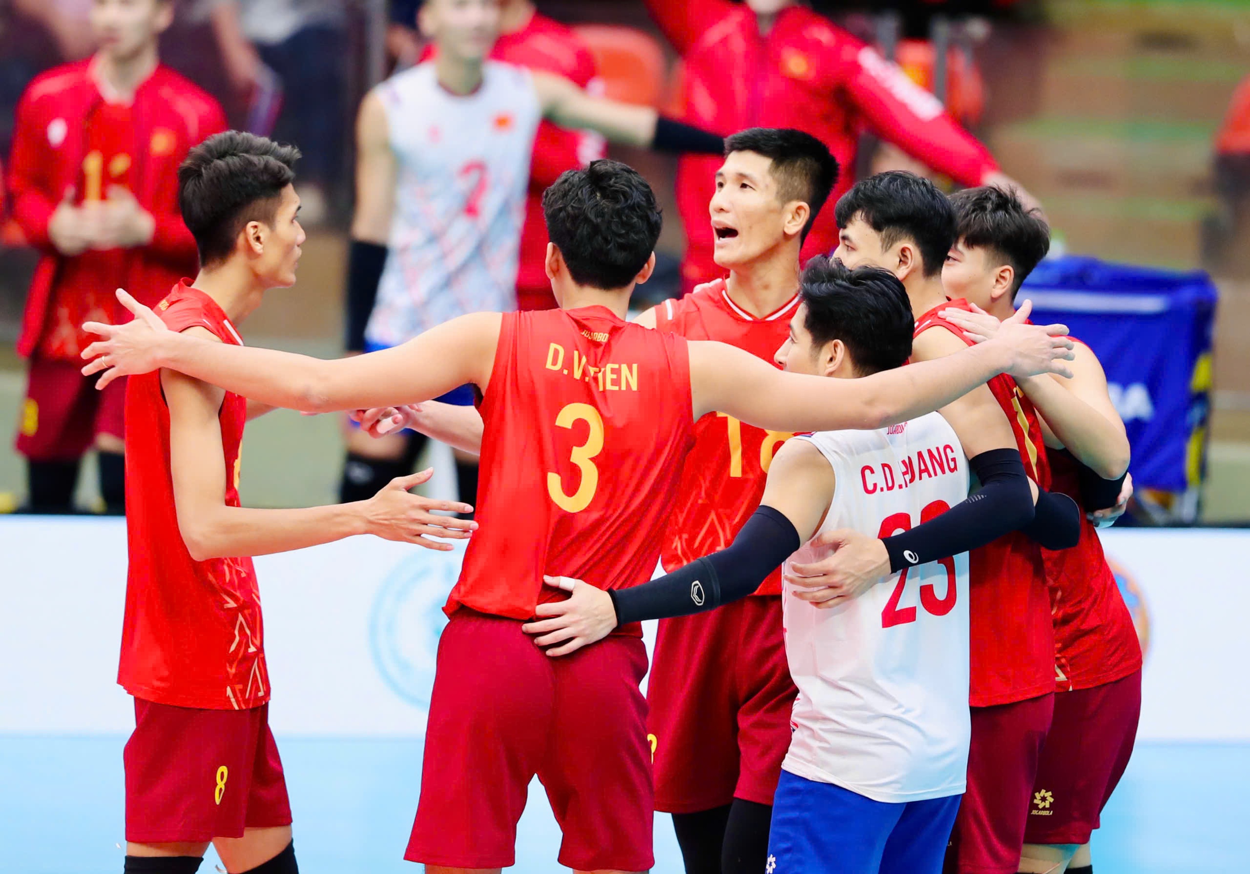 Thua Thái Lan 0-3, bóng chuyền nam Việt Nam xếp nhì bảng A SEA Games 33 5 Bóng chuyền nam - Ảnh 5.