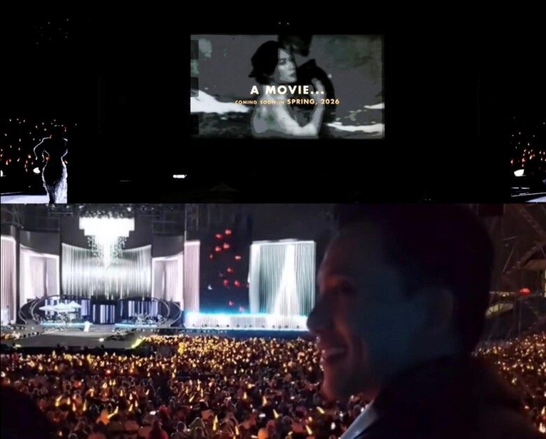 Mai Tài Phến ngồi kế bố mẹ Mỹ Tâm ở concert, suốt 8 năm đồng hành trong âm thầm 2 Hình ảnh Mai Tài Phến được chiếu trên màn hình led tại concert của Mỹ Tâm.