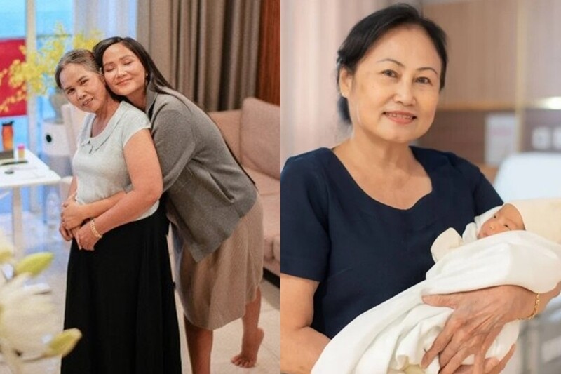 Con gái của H'Hen Niê khoe chân dài, nằm ngoan khi chụp ảnh, gia đình người Ê Đê đứng hát, cổ vũ hết mình 10 HHen Niê được 2 bà nội, ngoại chăm sóc rất chu đáo.