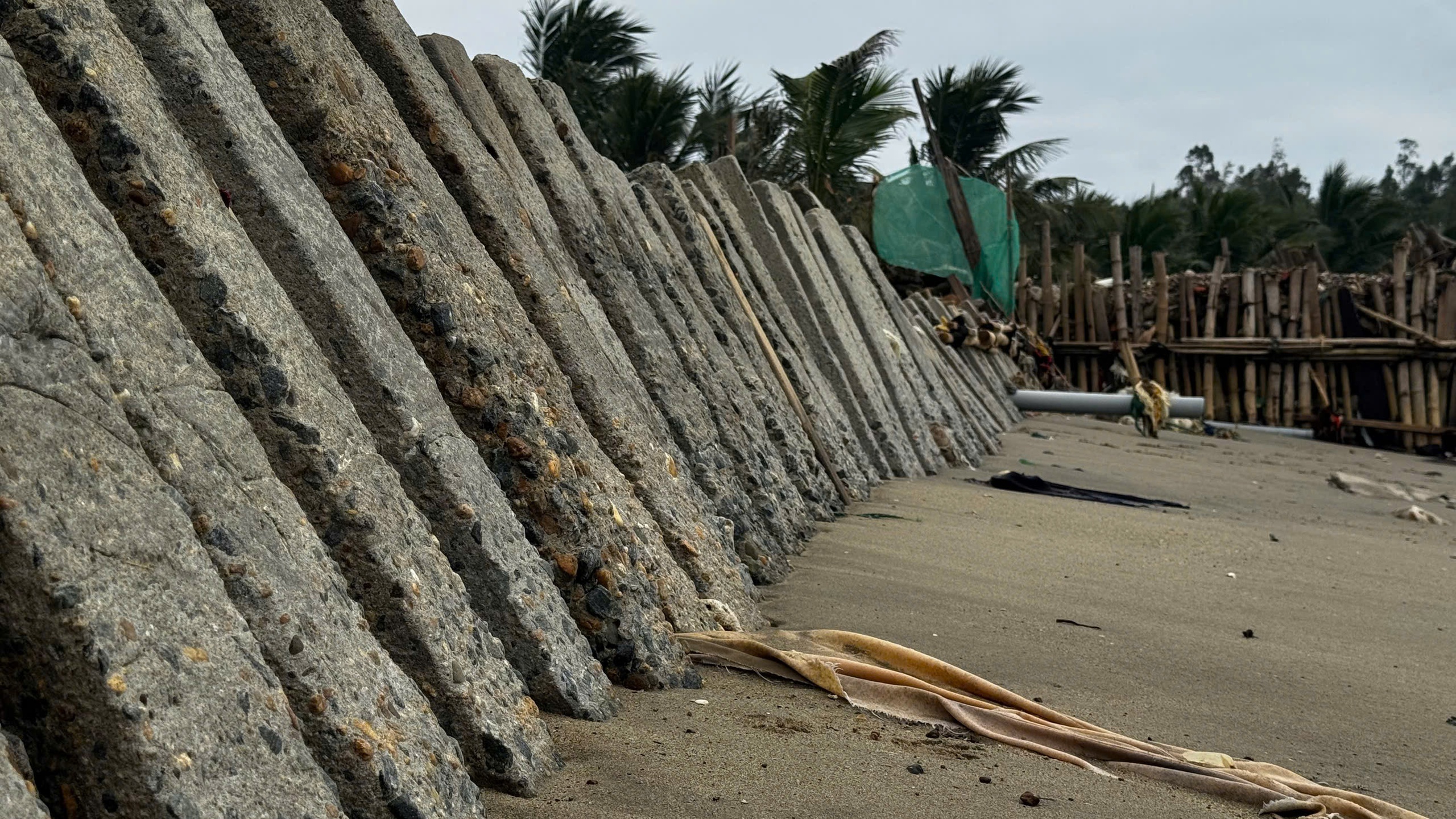 Tự dựng kè cứu nhà, người dân vẫn bất lực trước triều cường dữ dội 7 triều cường - Ảnh 7.