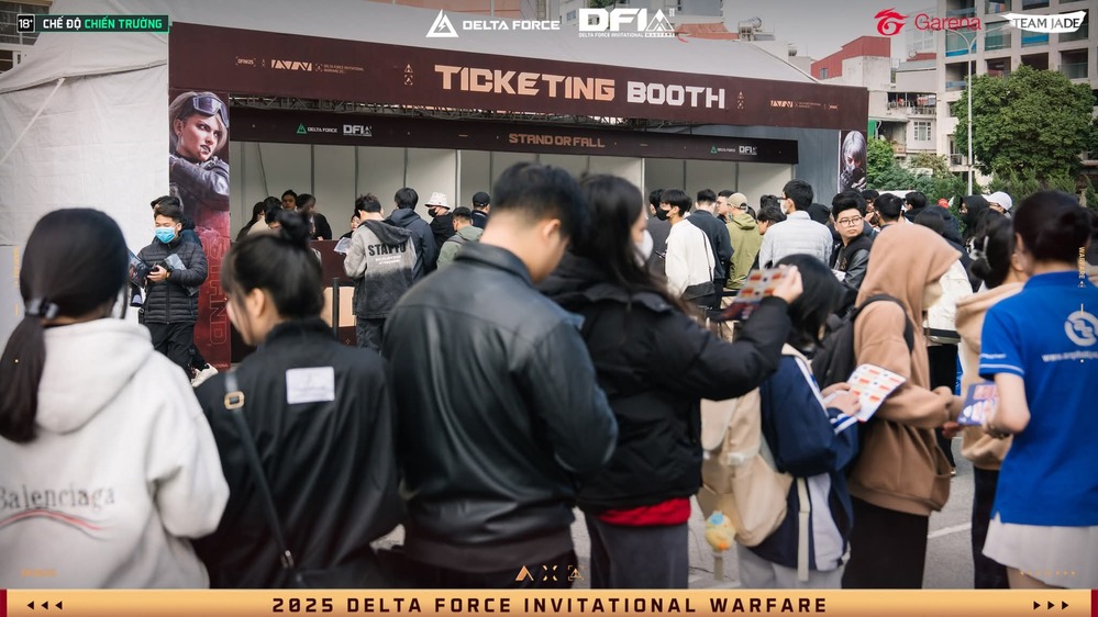 Đông đảo khán giả tại khu check-in của DFIW 2025
Đông đảo khán giả tại khu check-in của DFIW 2025