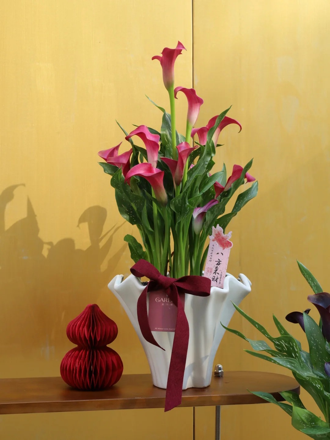 Thú chơi hoa Tết 2026: Quên những bình hoa rườm rà đi, một nắm hoa Rum cắm lọ mới là đỉnh cao của sự tinh tế, hút lộc cực mạnh- Ảnh 36.