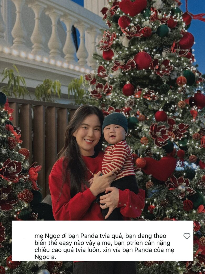 Sao Việt 24h: Con trai MC Mai Ngọc hơn 7 tháng tuổi sở hữu vóc dáng "vượt chuẩn", nghe số đo khiến các "mẹ bỉm" ao ước 2 Nhiều mẹ bỉm vào xin vía để có em bé phát triển tốt như Panda.