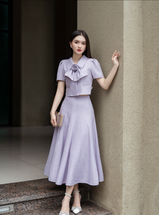 Tông màu tím 'lên ngôi' cho vẻ ngoài mộng mơ nhưng vẫn thời thượng- Ảnh 2.