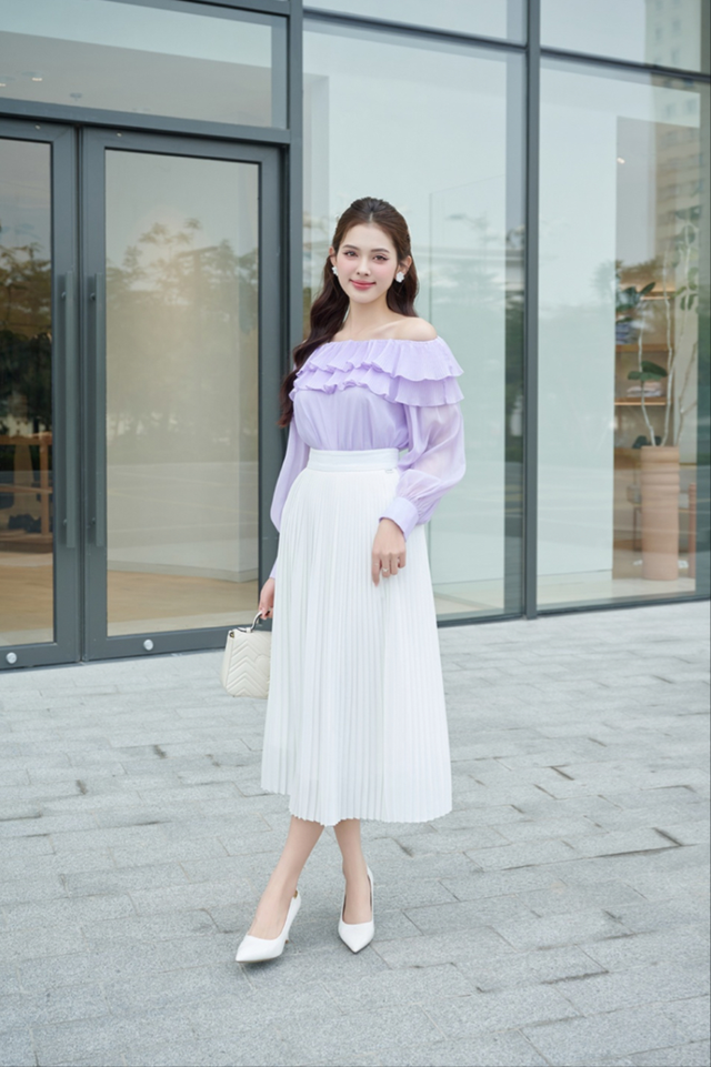 Tông màu tím 'lên ngôi' cho vẻ ngoài mộng mơ nhưng vẫn thời thượng- Ảnh 3.