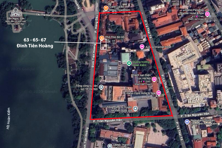 Cận cảnh khu đất “kim cương” ven Hồ Hoàn Kiếm được đền bù 400 tỷ đồng- Ảnh 3.