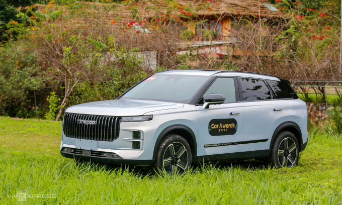 Jaecoo J7 trong hành trình Car Test của giám khảo Car Awards, tháng 11/2025. Ảnh: Lương Dũng
