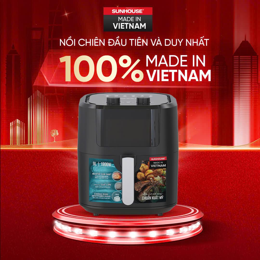 Tiên phong công nghệ vì sức khỏe: Nồi chiên không dầu SUNHOUSE đạt Top “Hàng Việt Nam được người tiêu dùng yêu thích 2025”- Ảnh 2. Tiên phong công nghệ vì sức khỏe: Nồi chiên không dầu SUNHOUSE đạt Top “Hàng Việt Nam được người tiêu dùng yêu thích 2025”- Ảnh 2.