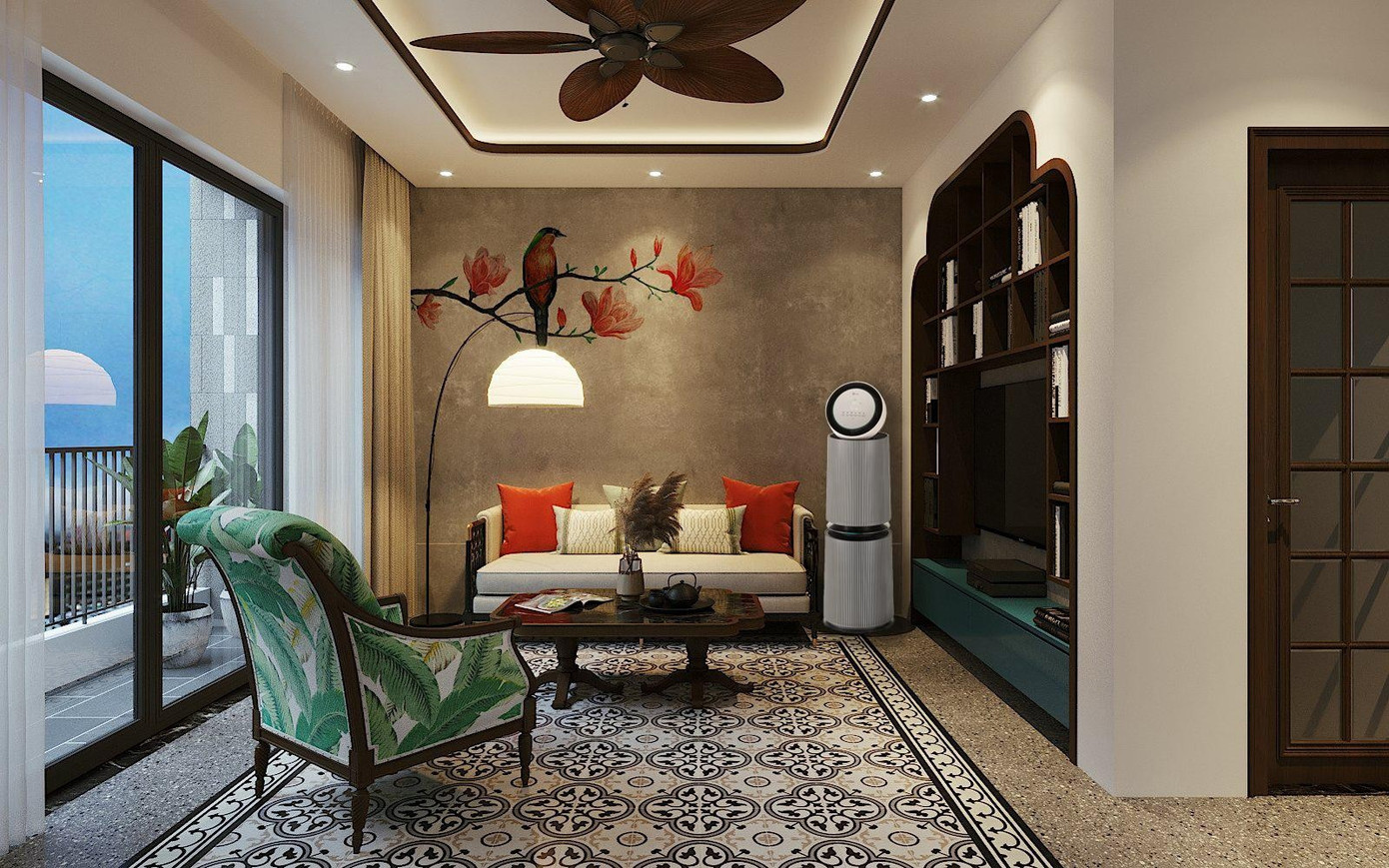 Biệt thự phong cách Indochine đương đại gây 'thương nhớ'- Ảnh 4.