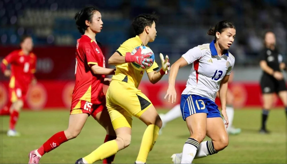 Tuyển Việt Nam đã thể hiện một trận đấu hay. Ảnh: ANH PHƯƠNG. Tuyen- Viet- Nam-2.jpg