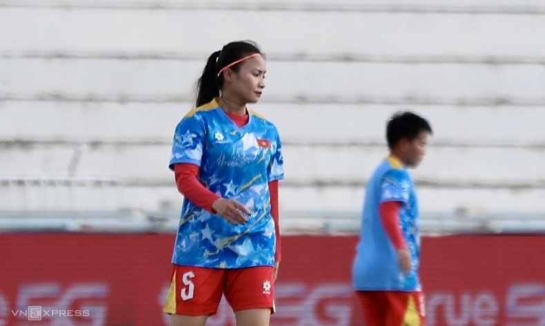 Hậu vệ Hoàng Thị Loan. Ảnh: Đức Đồng