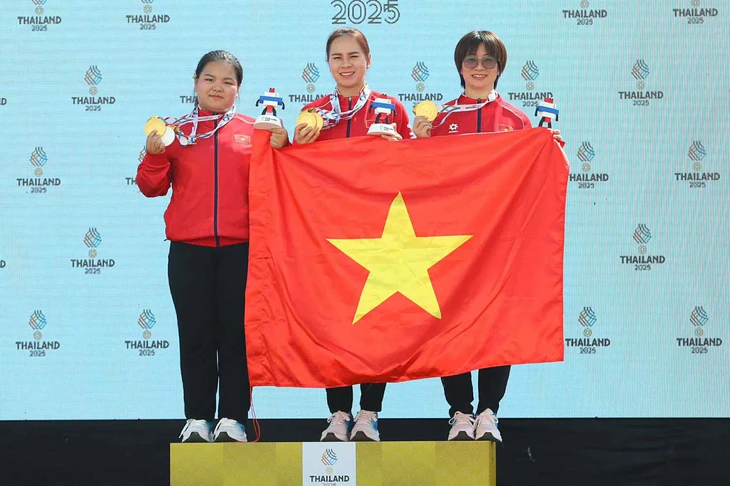 'Mưa vàng' từ vật, đua thuyền và đấu kiếm giúp Việt Nam giành 16 HCV trong ngày 17-12 16 sea games 33 - Ảnh 16.