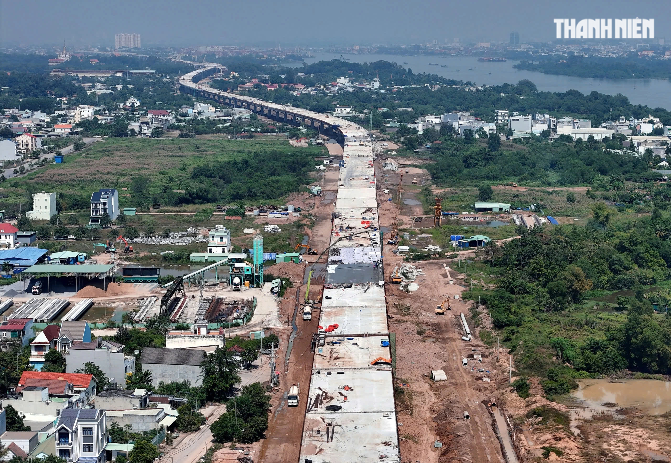 Cầu cạn Vành đai 3 đi qua Vinhomes Grand Park khi nào xong?- Ảnh 7.