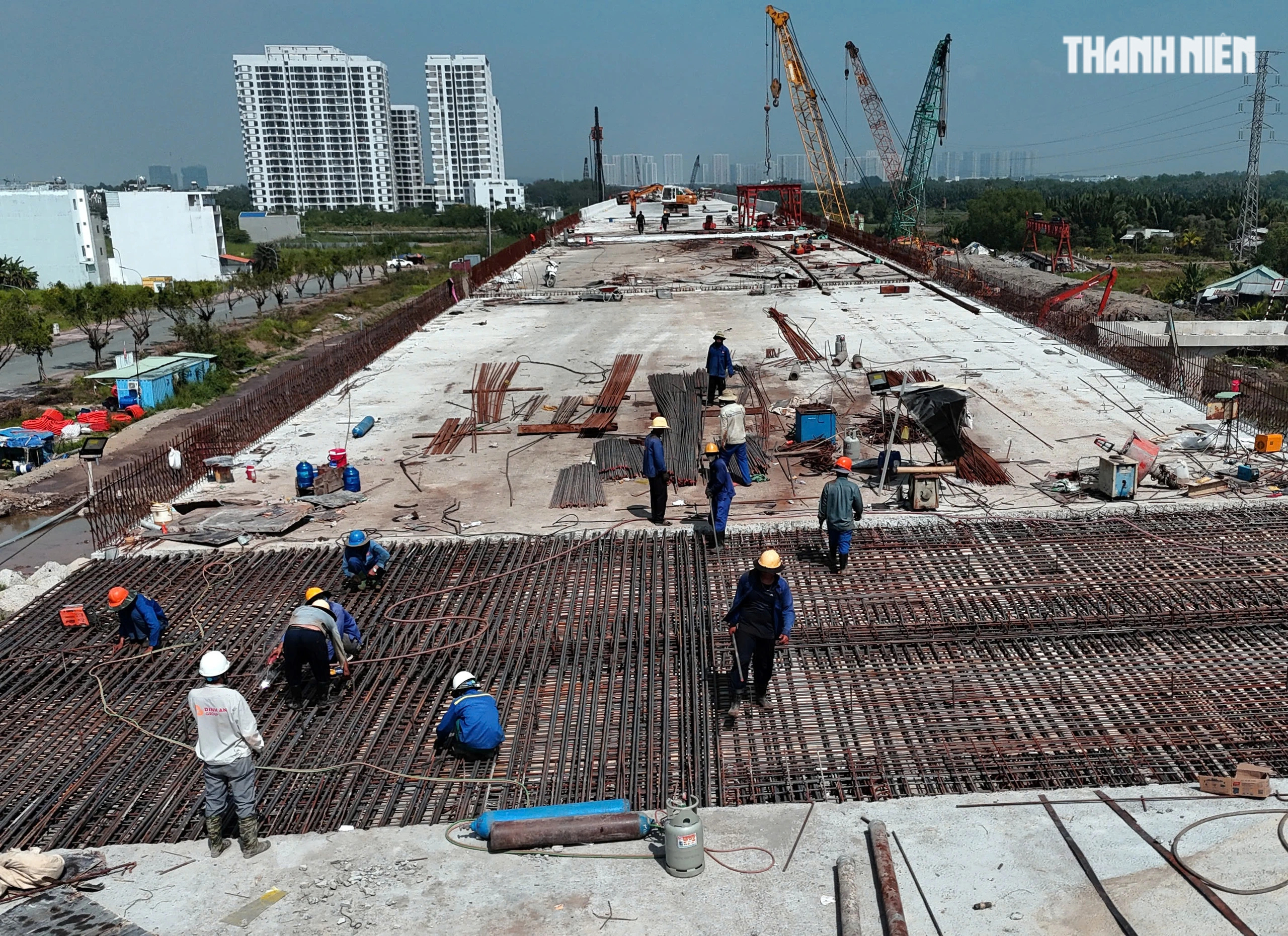 Cầu cạn Vành đai 3 đi qua Vinhomes Grand Park khi nào xong?- Ảnh 12.