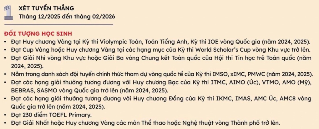Loạt trường hot Hà Nội công bố lịch tuyển sinh lớp 6 năm học 2026-2027 - 5