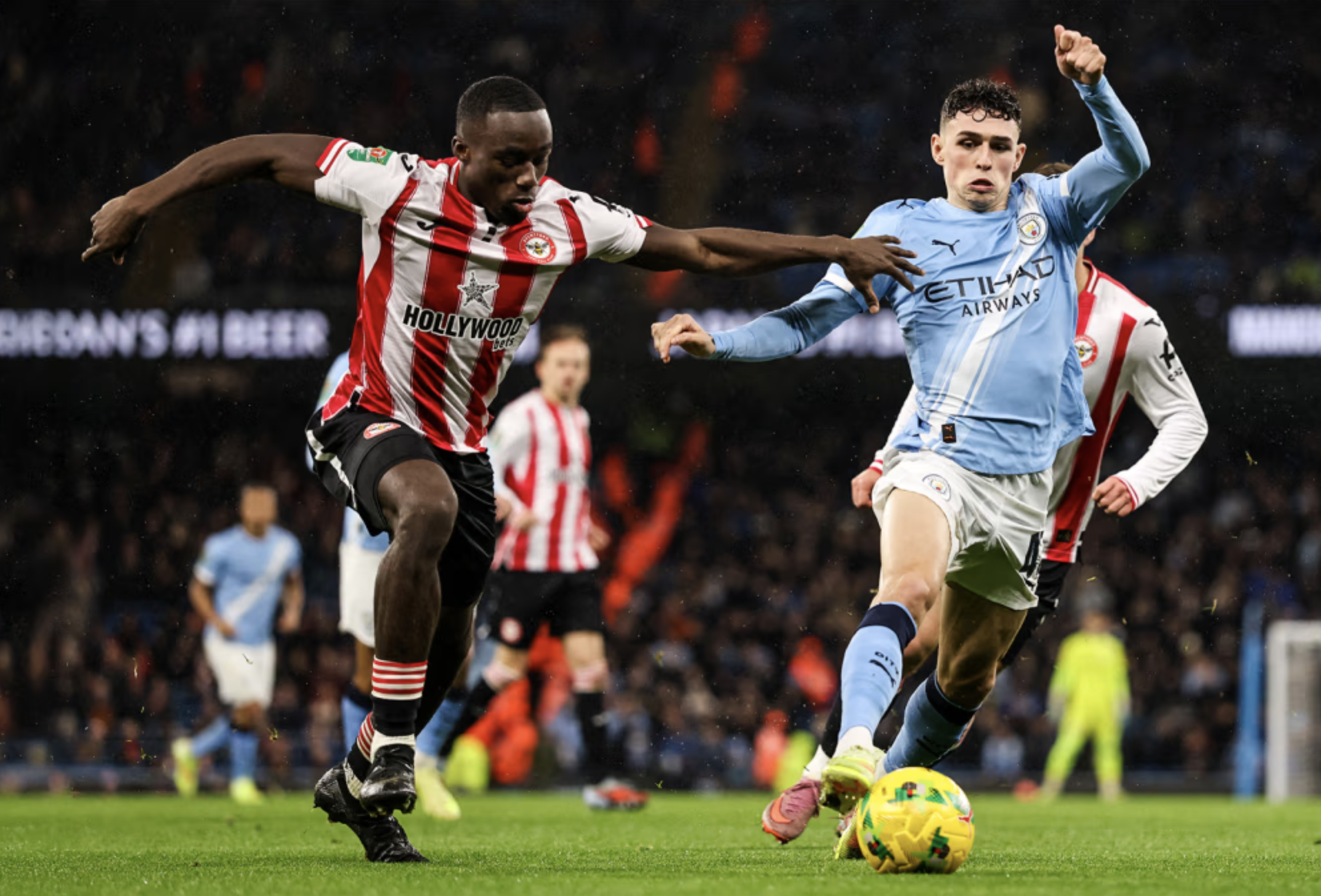 Nhẹ nhàng vượt ải Brentford, Man City thẳng tiến bán kết League Cup 2 Nhẹ nhàng vượt ải Brentford, Man City thẳng tiến bán kết League Cup - Ảnh 2.