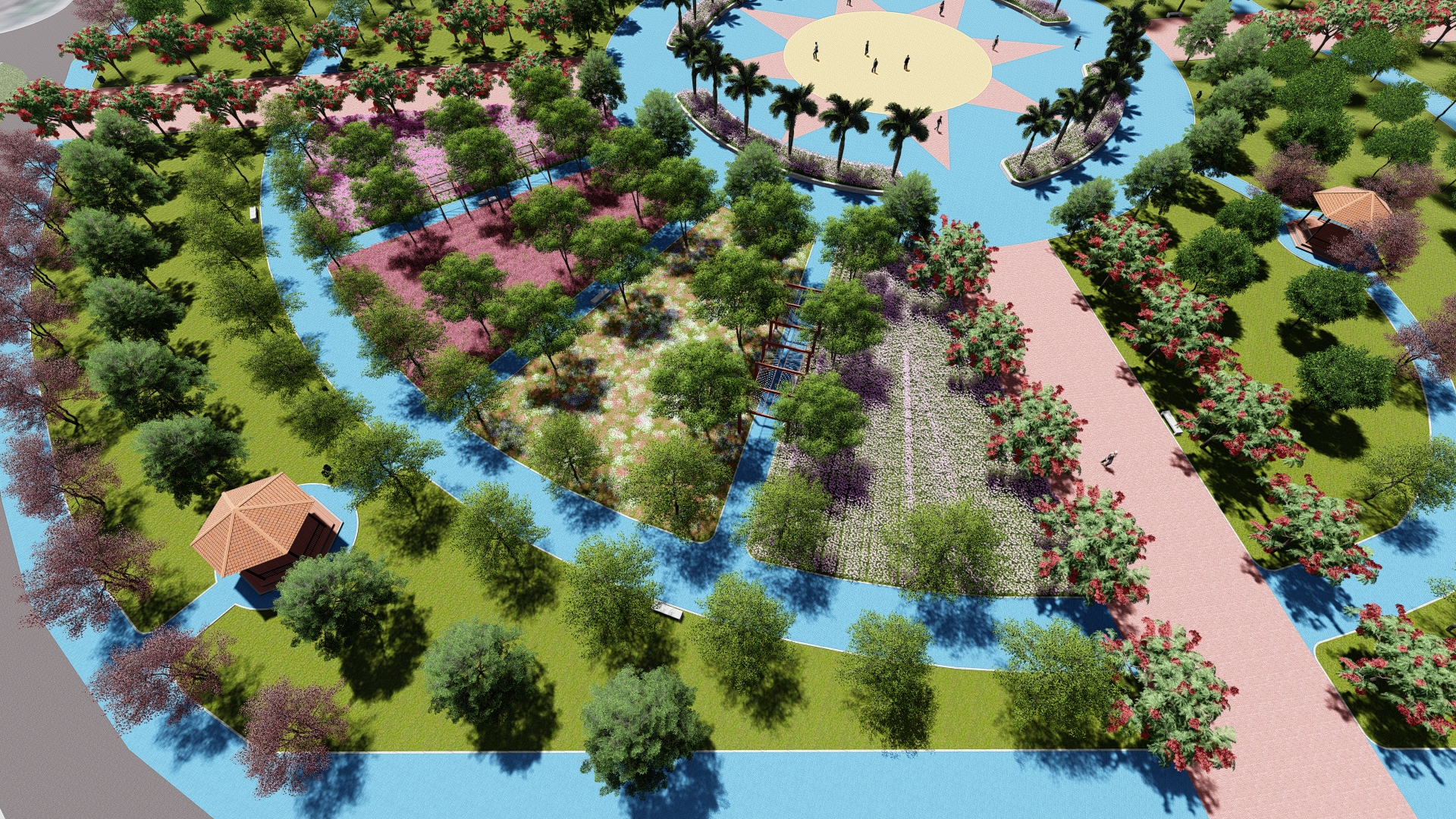 Khởi công công viên 54 tỉ đồng tại phường An Phú Đông, TP.HCM 5 công viên - Ảnh 5.