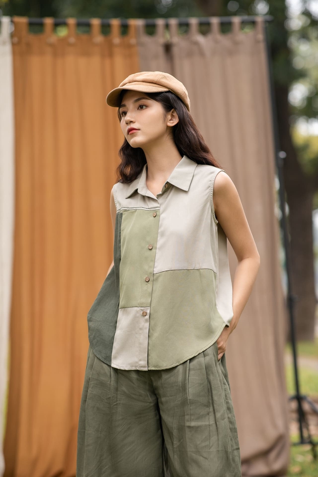 Áo sát nách, bí quyết mặc đẹp vừa thoải mái vừa thời thượng- Ảnh 7.