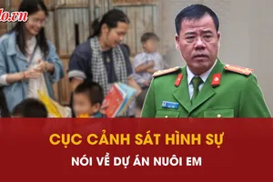 Cục Cảnh sát hình sự nói gì về Dự án Nuôi Em?
