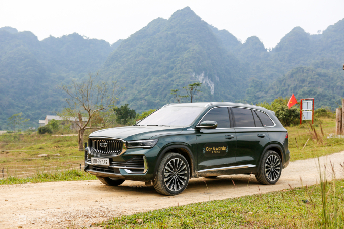 Geely Monjaro trong hành trình Car Test của giám khảo Car Awards, tháng 11/2025. Ảnh:Lương Dũng