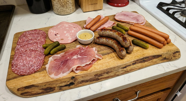 5 sát thủ thầm lặng là nguyên nhân hàng đầu gây bệnh tim mạch 3 Thịt chế biến sẵn không chỉ chứa nhiều chất béo bão hòa xấu mà còn chứa lượng muối cao rất dễ gây bệnh tim mạch.