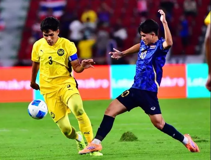 U-22 Thái Lan tranh ngôi vô địch cùng U-22 Việt Nam. Ảnh:CTP BK- 2- U-22- Thai- Lan- Ma-2.jpg