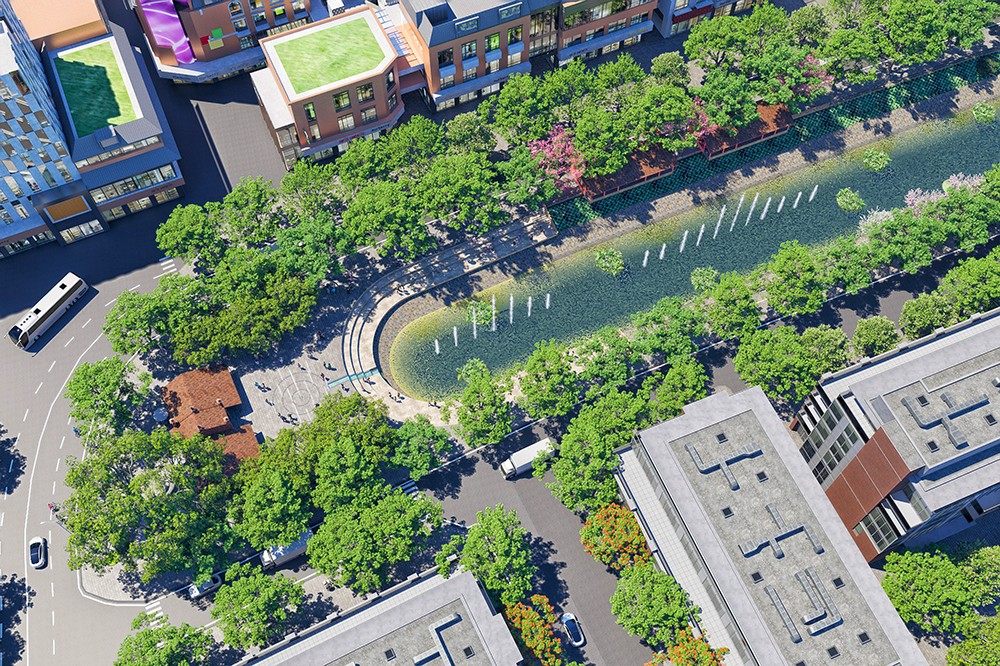 Hai đối tác hàng đầu thế giới sẽ cùng Sun Group làm dự án công viên tuyến hai bên sông Tô Lịch 3 Dự án sẽ kiến tạo không gian xanh ấn tượng và mới mẻ cho thủ đô