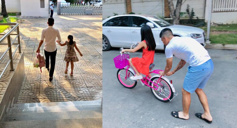 Con gái Công Vinh - Thủy Tiên không thừa kế tài sản của bố mẹ, 12 năm "giấu mặt" nay là thiếu nữ xinh đẹp 9 Bánh Gạo được bố cưng chiều chuẩn bình rượu mơ.