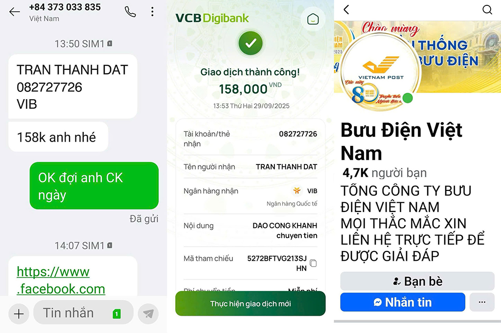 Cảnh báo tin nhắn giả mạo bưu điện 2 Cảnh báo tin nhắn giả mạo bưu điện - Ảnh 2.